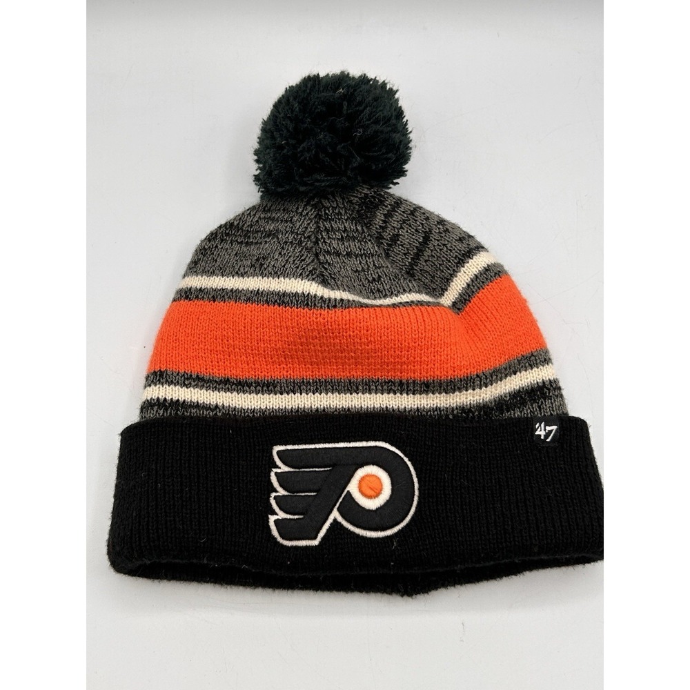 Philadelphia Flyers Knit Hat 47 Brand NHL Hockey One Size Fits All